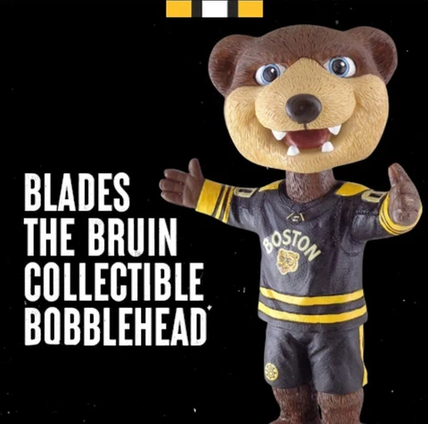 Boston Bruins 2022~2023 Blades Winter Classic Jersey Bobblehead SGA Cover