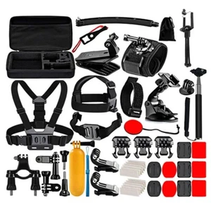 Pack Accessoires Caméra d'Action 50 en 1 Compatible avec Pour GoPro et Pour DJI - Photo 1 sur 7