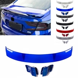 For Honda Accord 10th Carbon Fiber Look YOFER Rear Spoiler Wing 2018-2022 Blue S - Picture 1 of 6