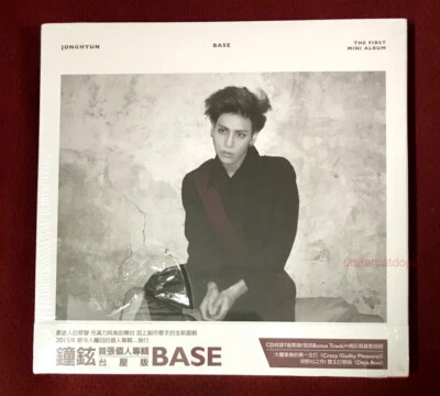 SHINee Jong Hyun Mini Album Vol.1 Base Taiwan CD+Card (White Cover ver)  - Image 1 of 3