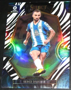 2022-23 Select La Liga Sergi Darder Zebra # 08/25 White / Black Prizm Mezzanine - Picture 1 of 2