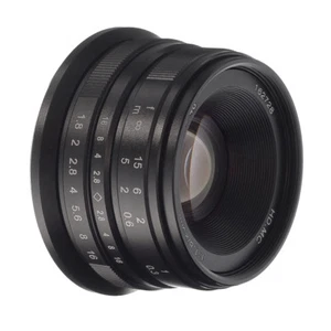 Manual Focus 25mm F/1.8 Camera lens for Panasonic Olympus M4/3 Mount GF9 GH5 New - Picture 1 of 7