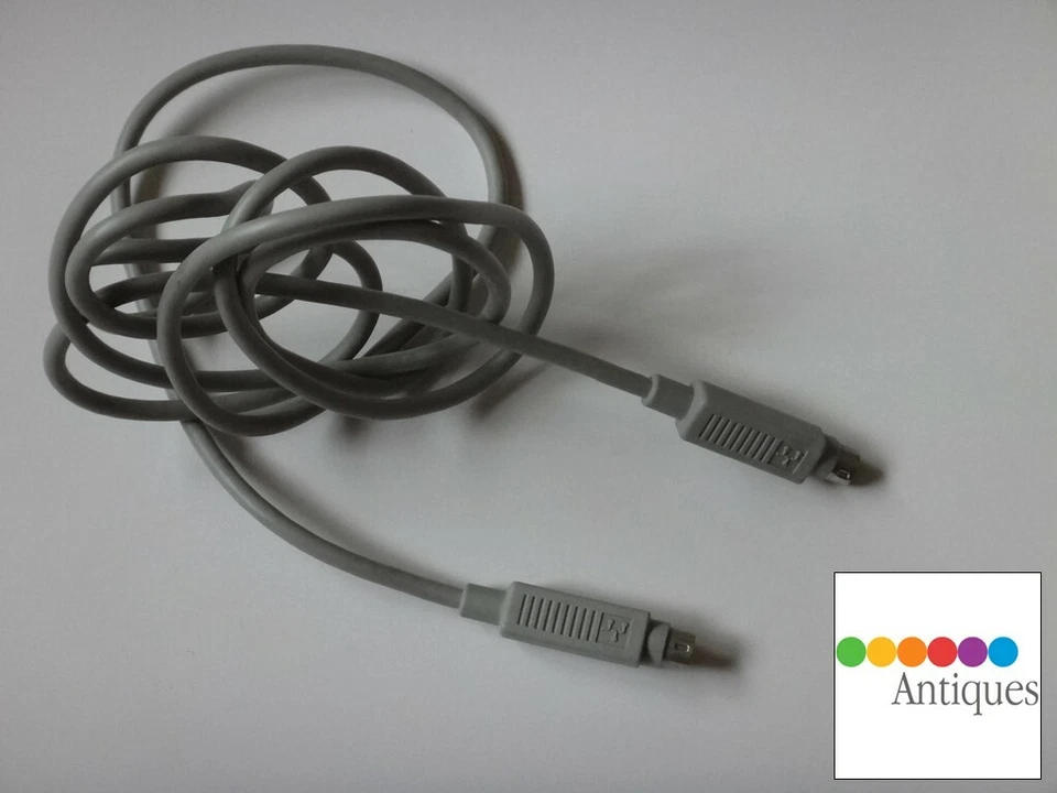 Apple Extended Length ADB Keyboard Beige 6’ Cable 590-4501-B RARE Macintosh Mac  - Image 1 of 1