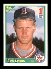 1990 Baseball Score Greg Blosser Boston Red Sox #681 FRDP RC
