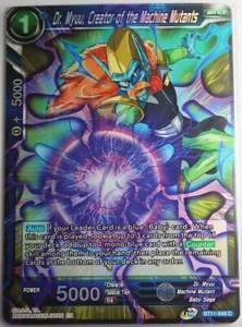 Dr. Myuu, Creator of the Machine Mutants BT11-048 C Foil NEW Vermilion Bloodline - Picture 1 of 2