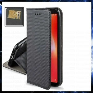 COQUE PORTEFEUILLE NOIR Pour XIAOMI REDMI NOTE 7 ETUI HOUSSE LIVRE ANTICHOC - Photo 1 sur 6