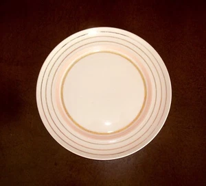 Georgian Salmon Collector's Plate 23-K Gold by Salem China Company VINTAGE - Picture 1 of 2
