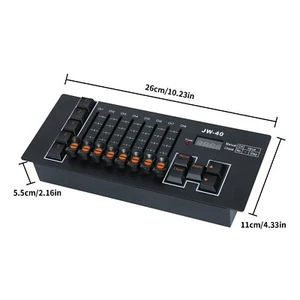 DMX 512 Controller Console 40 Channels For Fire Machine Stage Lighting DJ Party - Picture 1 of 7