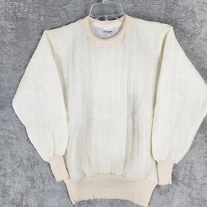 Vintage 50er 60er gestepptes thermisch isoliertes Dacron Hollofil Sweatshirt LARGE USA - Bild 1 von 12