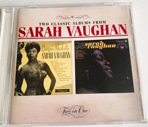 SARAH VAUGHAN-LINGER EINE WEILE/DIE GROSSE SARAH VAUGHAN-CD (ZWEI KLASSISCHE ALBEN AUF EINEM - Bild 1 von 2