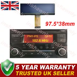 For Nissan Radio Replacement LCD Screen Juke, Micra, Navara, NV200, Qashqai - Picture 1 of 6