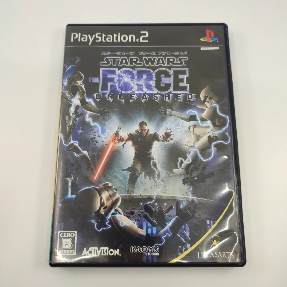 Star Wars the Force Unleashed Playstation 2 PS2 Japan Game - Image 1 of 3