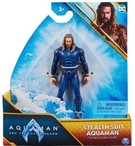 DC COMICS FIGURA STEALTH SUIT AQUAMAN PRIMERA EDICION SPIN MASTER - Imagen 1 de 2