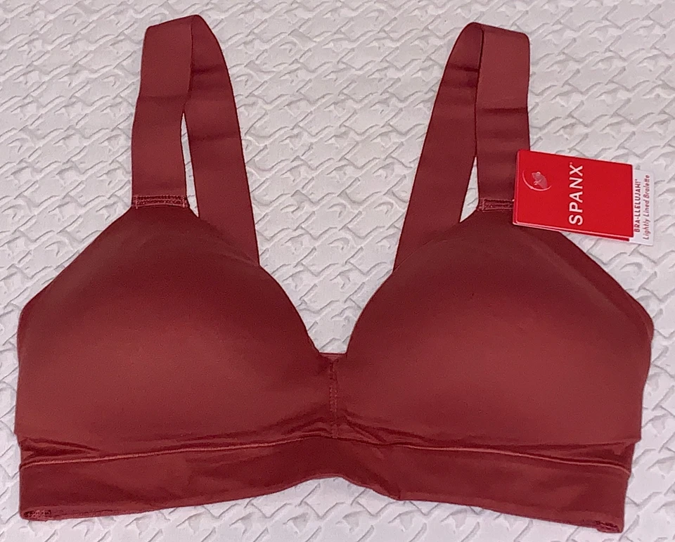 SPANX 30036R Bra-llelujah LIGHTLY LINED Bralette brushcol ntmini Small