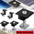 Solar Endklemme 30/35/40mm Solarmodul Photovoltaik Befestigung Halterung 0% MwSt