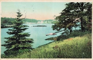 Glimpse of Southport, Maine Vintage PC Posted 1909 - Picture 1 of 2
