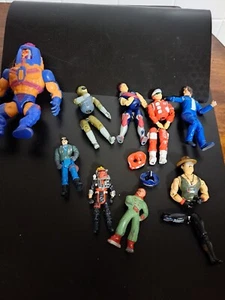 1982 Mattel Masters of the Universe Man E Faces & G I Joe TLC Lot Dukes of Hazza - Picture 1 of 5