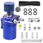 Oil Catch Can Kit Reservoir Baffled Tank with Breather Filter Universal Aluminum