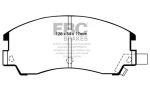 EBC Ultimax Front Brake Pads for Subaru Leone Series 3 1.6 (AC2) (84 > 92) - Picture 1 of 1