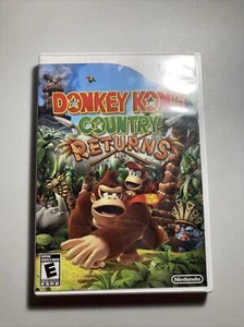 Nintendo Donkey Kong Country Returns (Nintendo Wii, 2010) ¡Sin manual! - Imagen 1 de 3