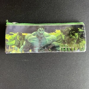 Astuccio portamatite The Incredible Hulk con cerniera fornitura scuola da collezione - Foto 1 di 11