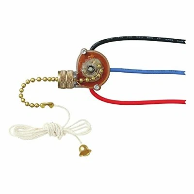 Interruptor de luz de ventilador de 3 vías Westinghouse Lighting Corp Foto 1 de 3