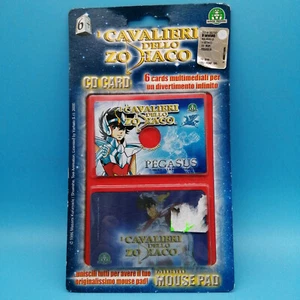 Cavalieri Zodiaco Cd Card 3D Multimedia Giochi Preziosi Saint Seiya Pegasus - Picture 1 of 4