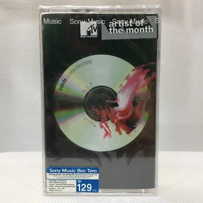 Suede A New Morning (Columbia 2002) MC Cassette Tape NEW SEALED - Image 1 of 3