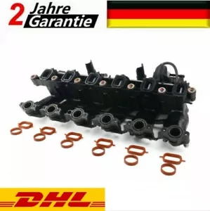 Intake bridges + gaskets for BMW 5 Series E60, E61 525d 530d 530xd M57 M57N 02-10 - Picture 1 of 6