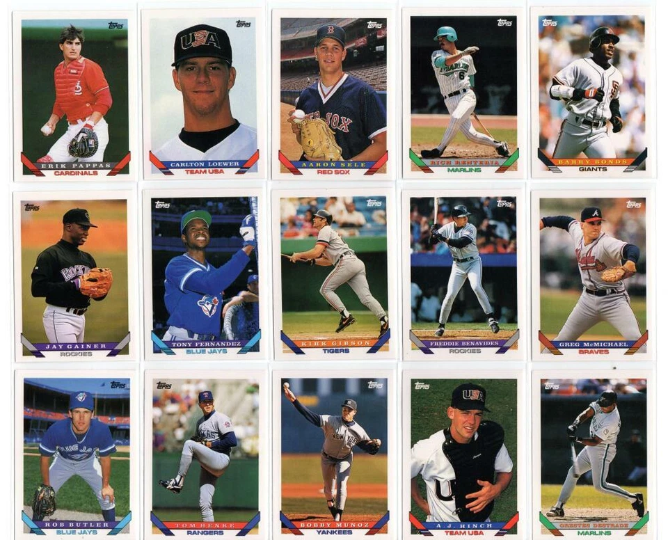 1993 TOPPS TRADED SINGLES ----------------PICK FROM LIST------------------------ - Image 1 of 1