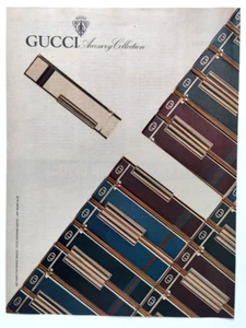 Pubblicita' Gucci Accessory Collection Foto G.Gastel Advertising Werbung 1983(R5 - Picture 1 of 1