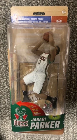 McFarlane NBA Series 26 Jabari Parker Milwaukee Bucks Action Figure NEW, NIB Cover