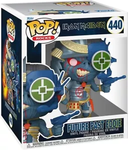 IRON MAIDEN EDDIE - FUTURE PAST EDDIE 6" POP DELUXE VINILO FIGURA FUNKO 440 - Imagen 1 de 3