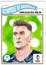 CARD TOPPS UCL Living Set-CARD Arkadiusz Milik Figure #419