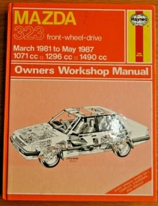 Mazda 323 Haynes Owners Workshop Manual No.1033 March 1981 to 87 Service Repair - Picture 1 of 1