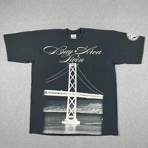 VTG Pro Club T Shirt Mens 2XL Bay Area Livin Metal Mouth Apparel Heavyweight USA - Picture 1 of 8