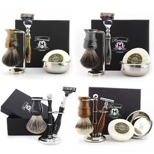 Haryali London Luxury Classic Shaving Kits Traditional Men Grooming Shaver Sets - Picture 1 of 20