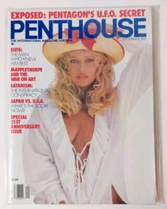 Penthouse Magazine September 1990 Miss Linda Johansen Pet Of The Month - Picture 1 of 1