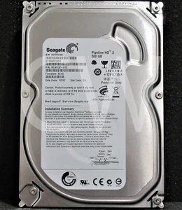 0-HRS Seagate ST3500312CS 9GW132 500GB 5.9K RPM 3Gb/s 3.5" SATA HDD Hard Drive - Picture 1 of 4