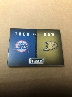 2013-14 Panini Playbook Then and Now Jerseys #TNTMU Teemu Selanne - Image 1 of 3