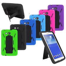 Dual Layer Armor Impact Box Shockproof Case Cover for Samsung Galaxy Tab Tablet