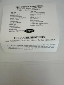 Doobie Brothers Long Train Runnin' Advance Promo 4 Cassette Set 1970-2000 - Picture 1 of 12