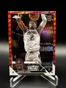 SOMTO CYRIL 2023-24 TOPPS CHROME OTE RED YELLOW 001/149 #54 - Bookend! - Picture 1 of 2
