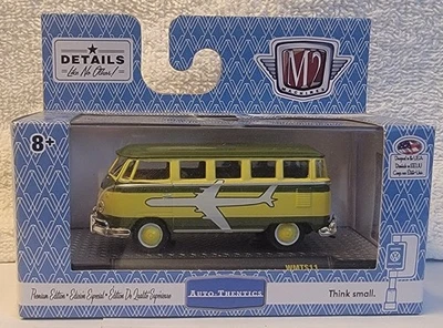 M2 Machines Auto Trucks 1958 VW микроавтобус 15 окон модель США 1 из 7800 - Изображение 1 из 2