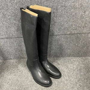 COACH Marlin Extended Calf Boot Women's Size US 7.5 Black - Picture 1 of 6
