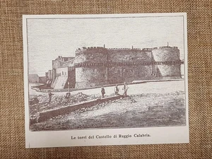 Reggio Calabria um 800 Die Schlosstürme - Bild 1 von 1