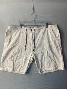 Pantalones Cortos Para Hombre Havana Jim, 100% Algodón, Talla W 42, Blanco, Nuevos con Etiquetas - Imagen 1 de 15