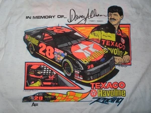 In Memory of DAVEY ALLISON 1961 - 1993 TEXACO Havoline Racing (XL) T-Shirt - Picture 1 of 8