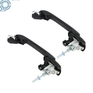 For VW Jetta Golf 1993-1999 Front Left/Right Outside Door Handles Pair W/ Keys - Picture 1 of 22
