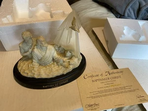 Master Peace 17122 Baptism of Christ #4326/10000 by Brian Jekel figurine COA box - Picture 1 of 15